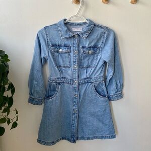 Zara denim dress